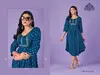 Coconut Vol 1 By Fuzion Fab Heavy Rayon Embroidery Kurtis Catalog
